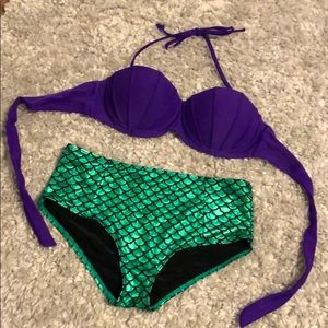 Ariel inspired Zaful bikini